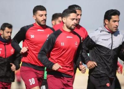 آخرین تمرین پرسپولیس قبل از بازی با سپاهان برگزار گردید